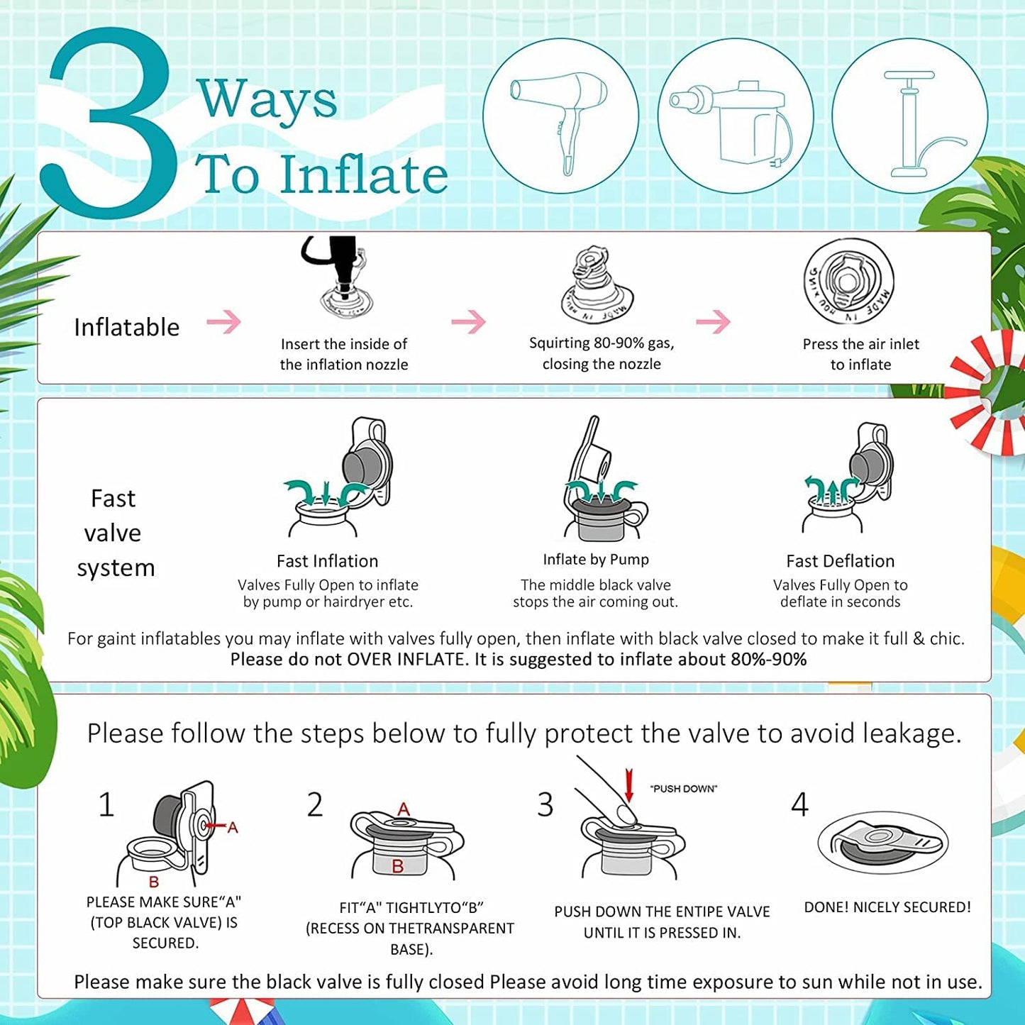 Float Joy Suntan Tub: Inflatable Pool Lounger for Sunbathing and Tanning