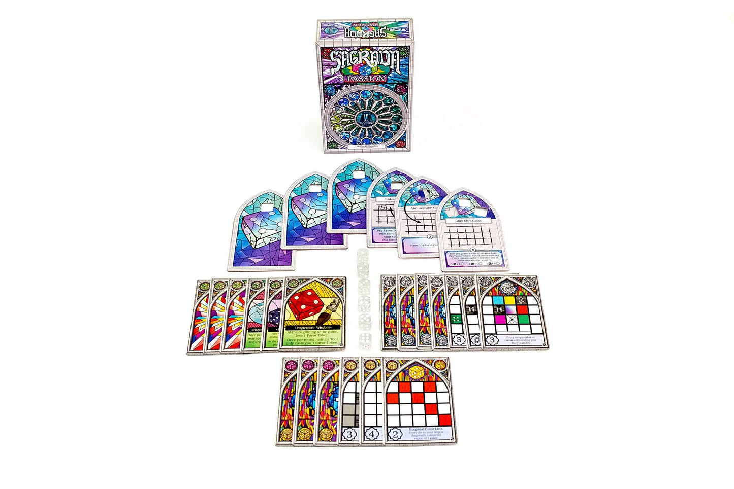 Floodgate Games Sagrada: Passion Expansion — New Variants for Family Strategy