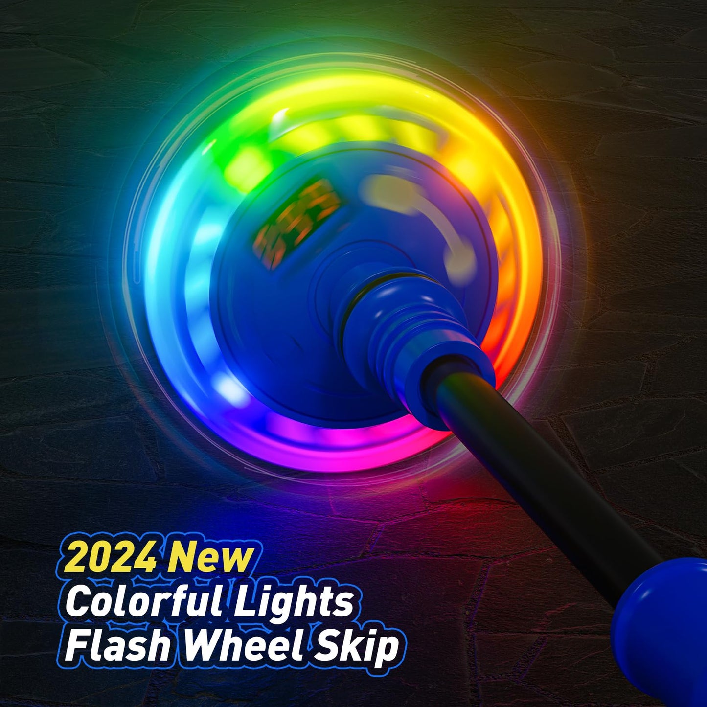 Flooyes Skip Ball for Kids – LED Counter, Timer & Calorie Tracker (Ages 6-10+)