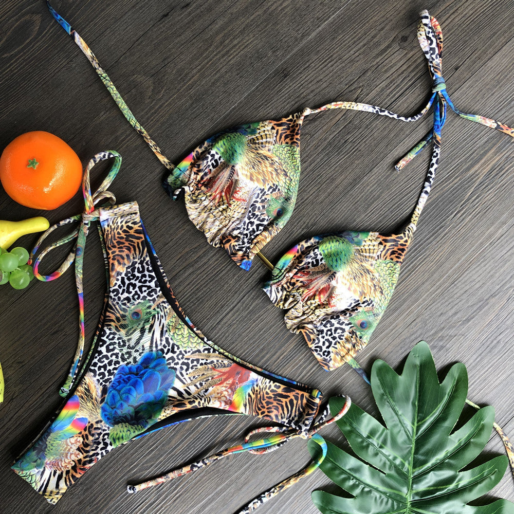 Floral Vintage Swimsuit, Women's Vintage Swimwear