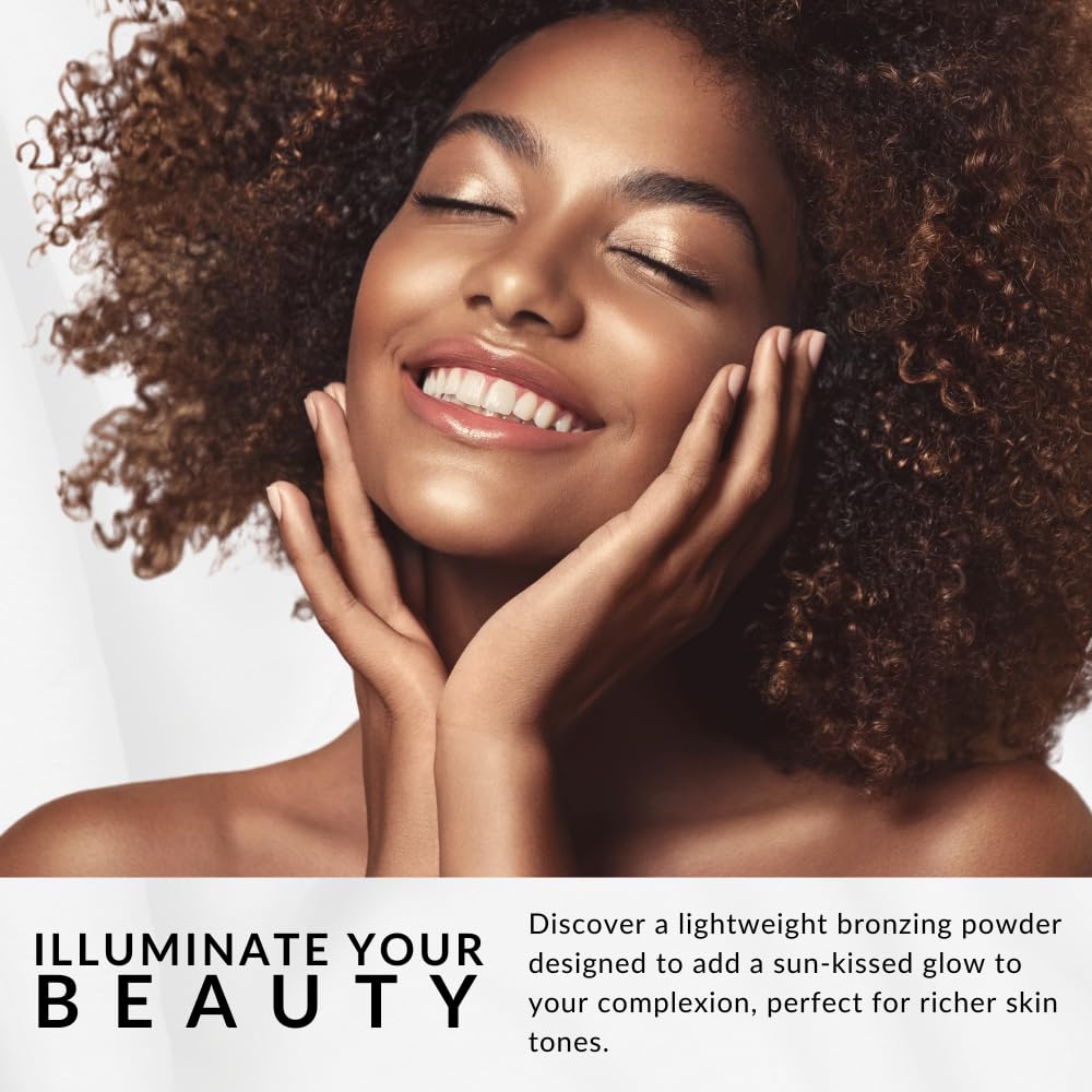 Flori Roberts Bronzer – Sheer Finish for Deeper Skin Tones | Sun-Kissed Glow