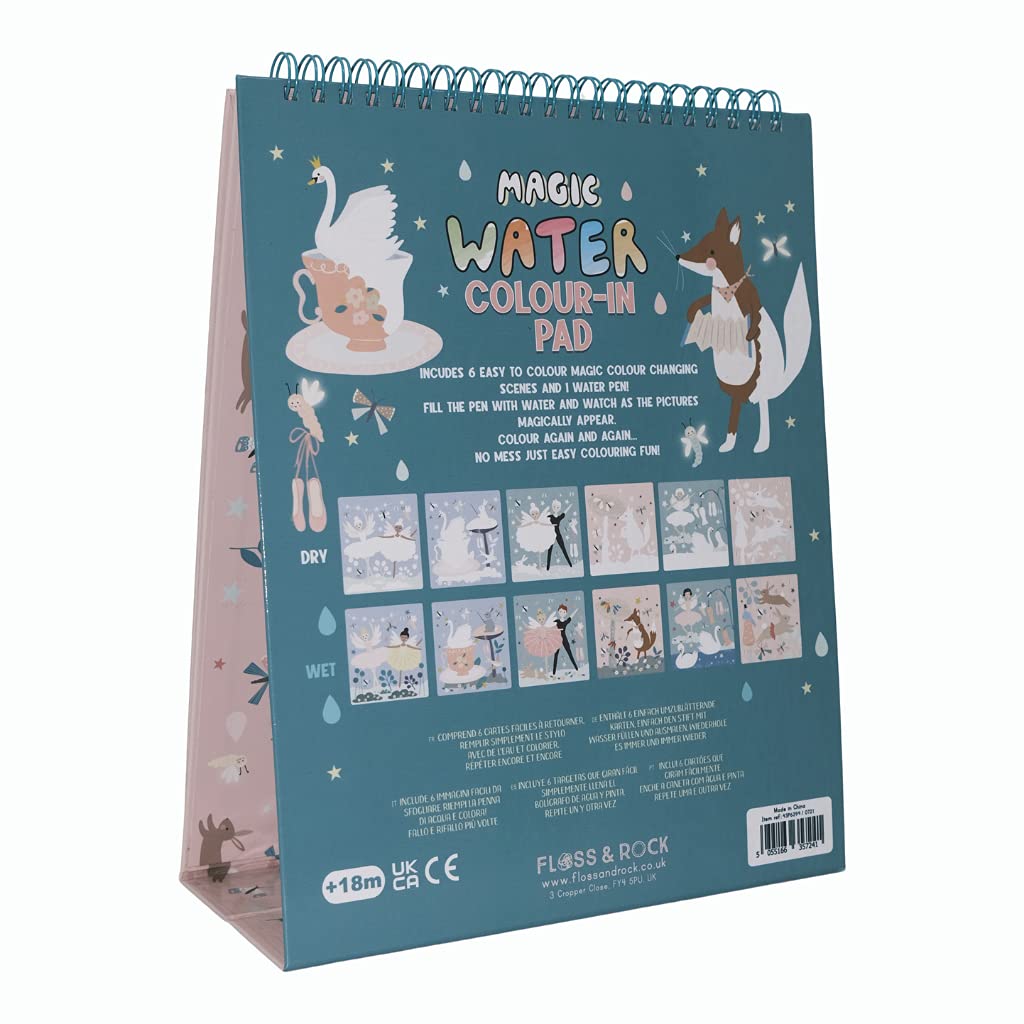 Floss & Rock Easel and Pen (Enchanted Magic) – Mess-Free Jungle Water Drawing