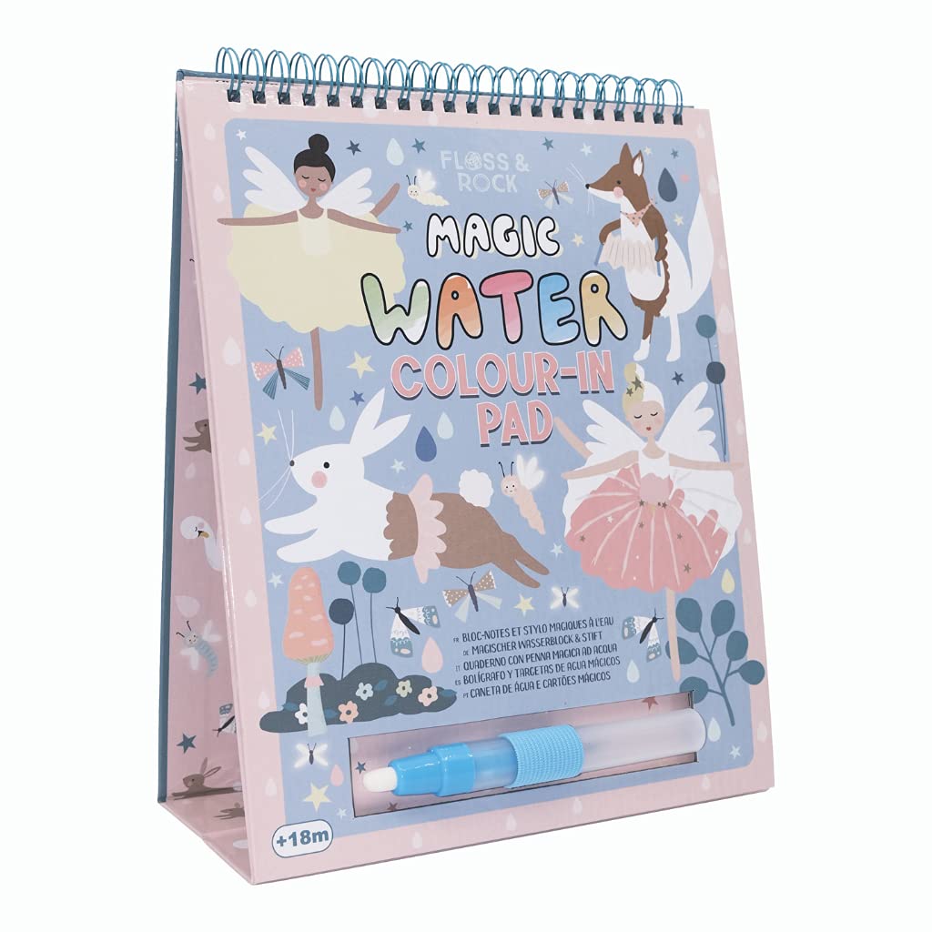 Floss & Rock Easel and Pen (Enchanted Magic) – Mess-Free Jungle Water Drawing