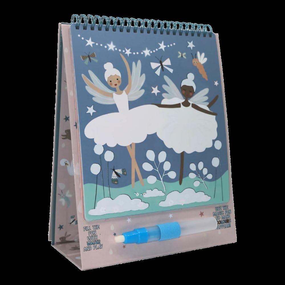 Floss & Rock Easel and Pen (Enchanted Magic) – Mess-Free Jungle Water Drawing