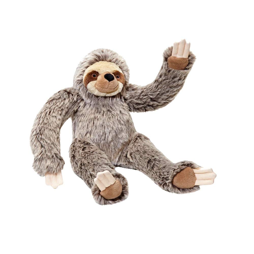 Fluff & Tuff Tico Sloth Plush Dog Toy, Large, 15-Inches