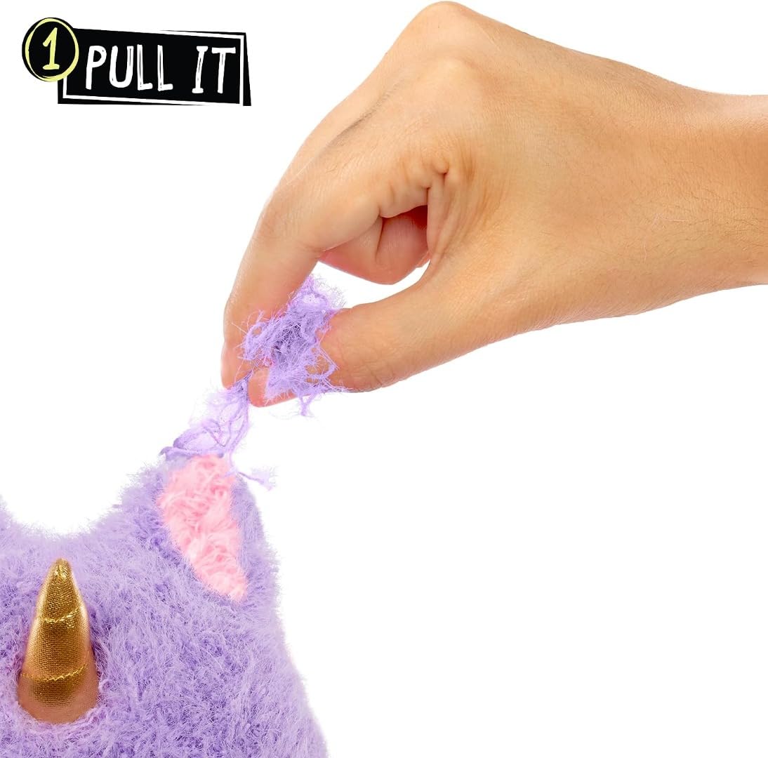 Fluffie Stuffiez Unicorn Small Collectible – Surprise Reveal Plush