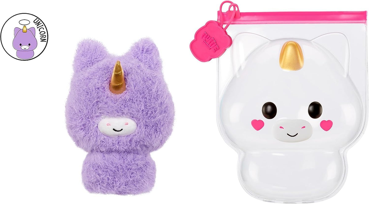 Fluffie Stuffiez Unicorn Small Collectible – Surprise Reveal Plush