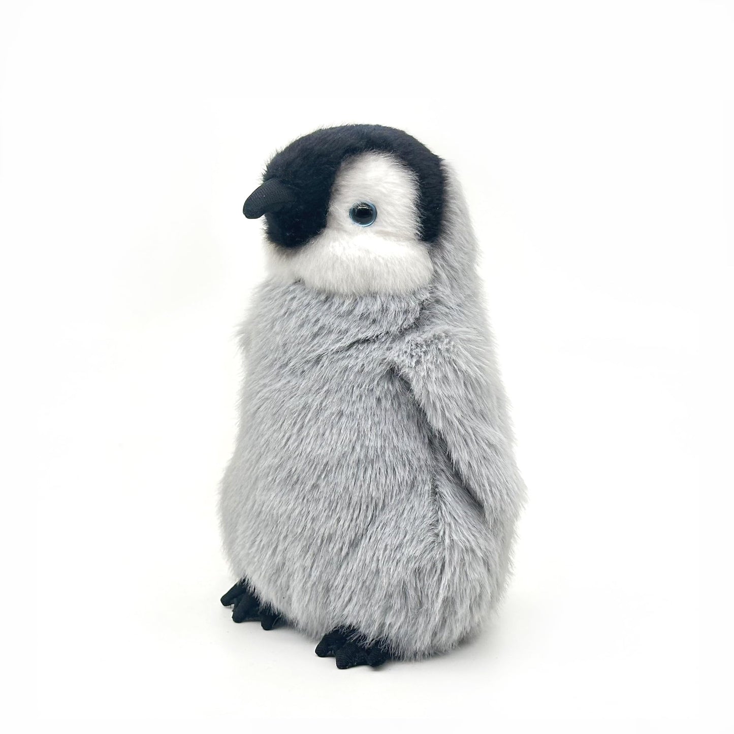 FLUFFYFUN Flapping Wing Penguin Plush 10-Inch - Motion Activated Belly Squeeze Toy for Kids