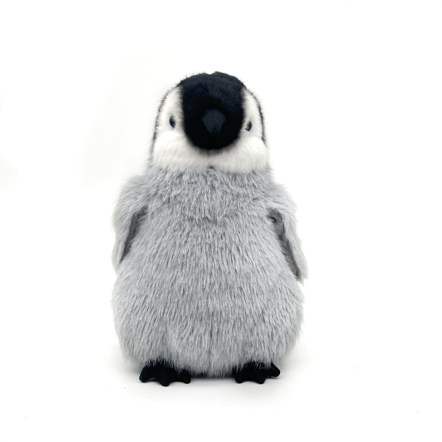 FLUFFYFUN Flapping Wing Penguin Plush 10-Inch - Motion Activated Belly Squeeze Toy for Kids
