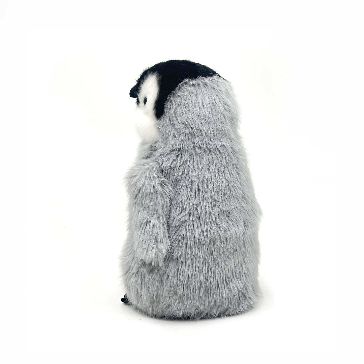FLUFFYFUN Flapping Wing Penguin Plush 10-Inch - Motion Activated Belly Squeeze Toy for Kids