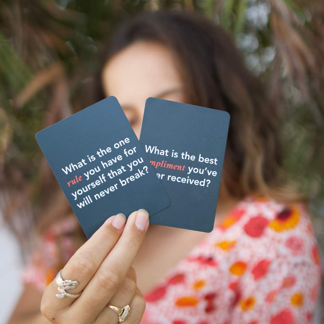 FLUYTCO Love Lingual Couples Card Game – 150 Conversation Starters for Date Night & Deeper Connection