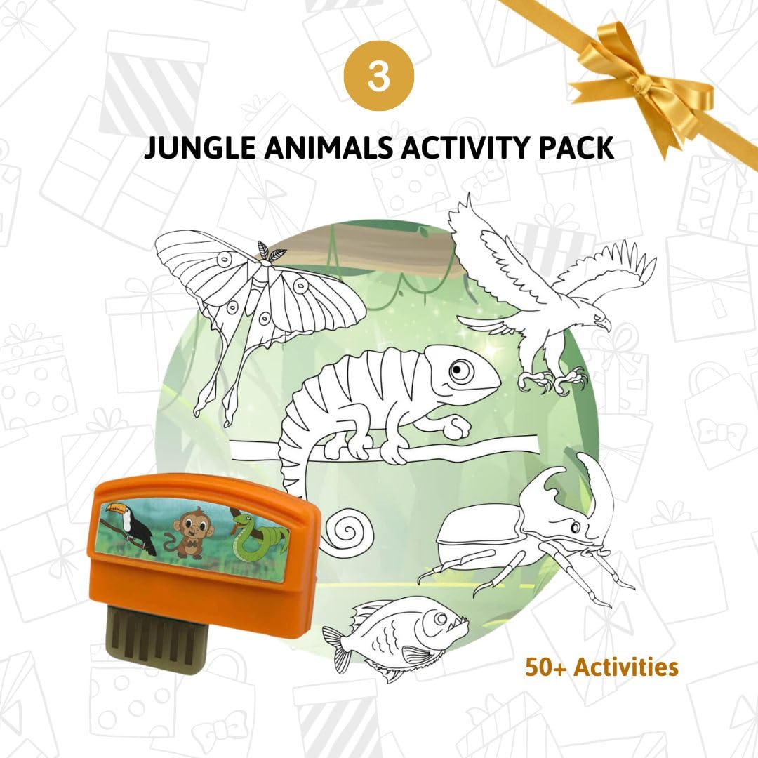 Flycatcher Smart Sketcher 2.0: 4-in-1 Drawing Projector Bundle with Jungle & Ocean Packs