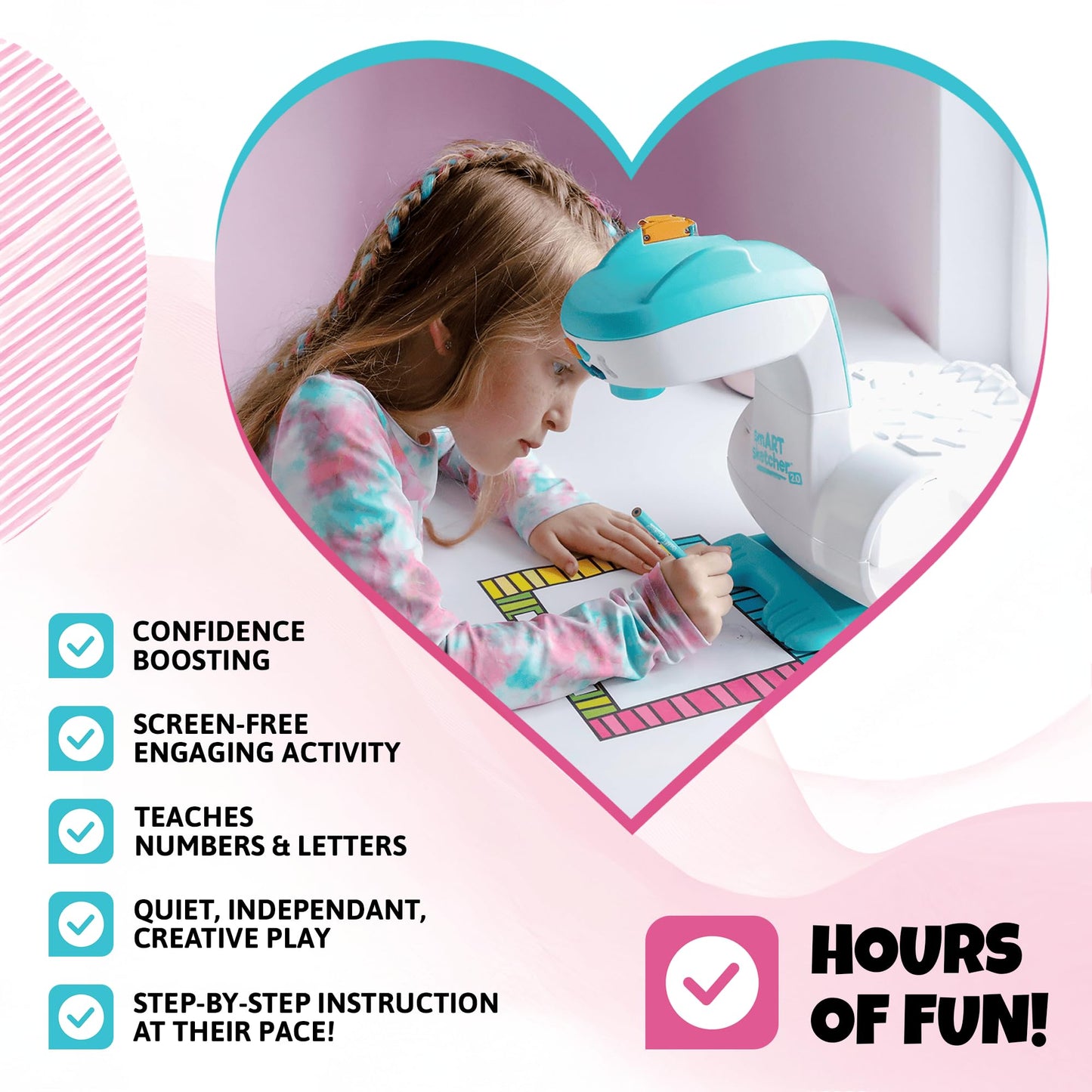 Flycatcher Smart Sketcher 2.0: Projector for Kids – Draw, Trace & Learn