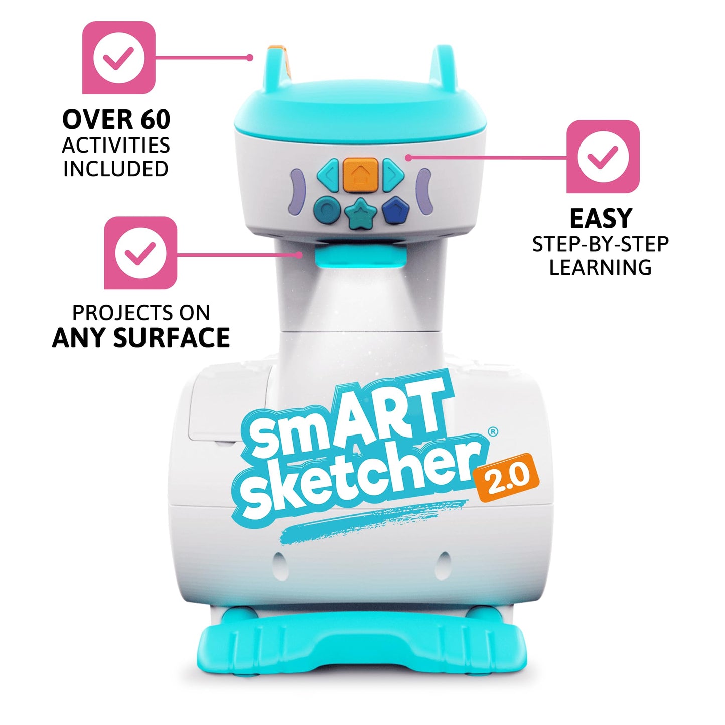 Flycatcher Smart Sketcher 2.0: Projector for Kids – Draw, Trace & Learn