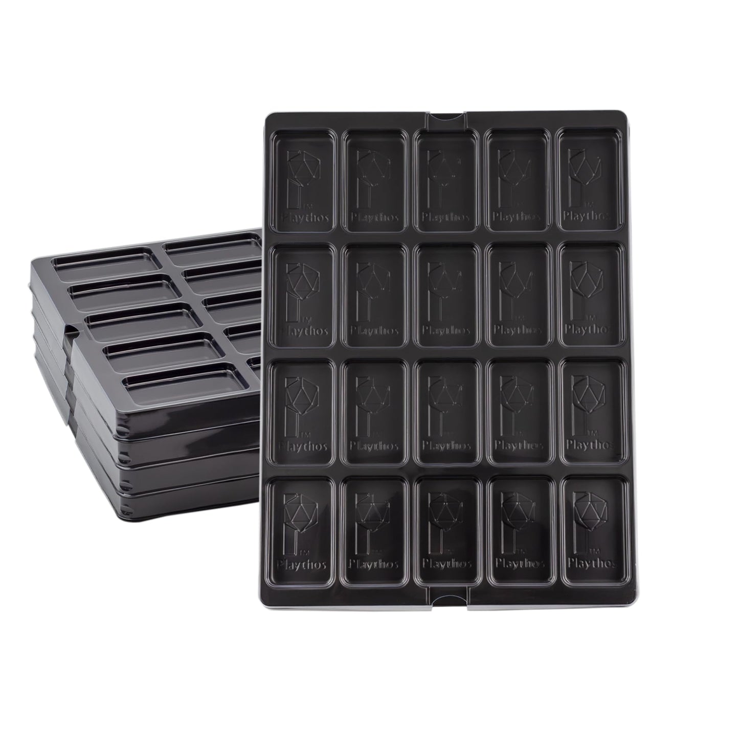 Flying Buffalo Game Piece Counter Trays (5-Pack) – Stackable War & Board Game Organizer | Aegis Collection
