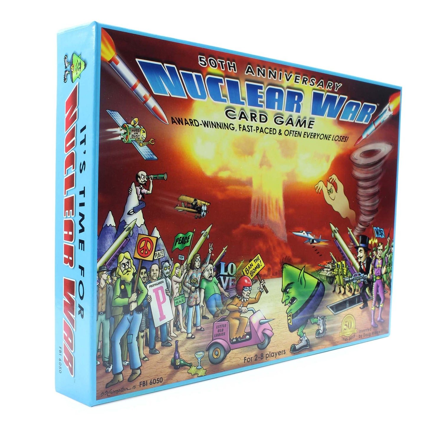 Flying Buffalo Nuclear War Card Game - 50th Anniversary Edition (Sci-Fi Theme)