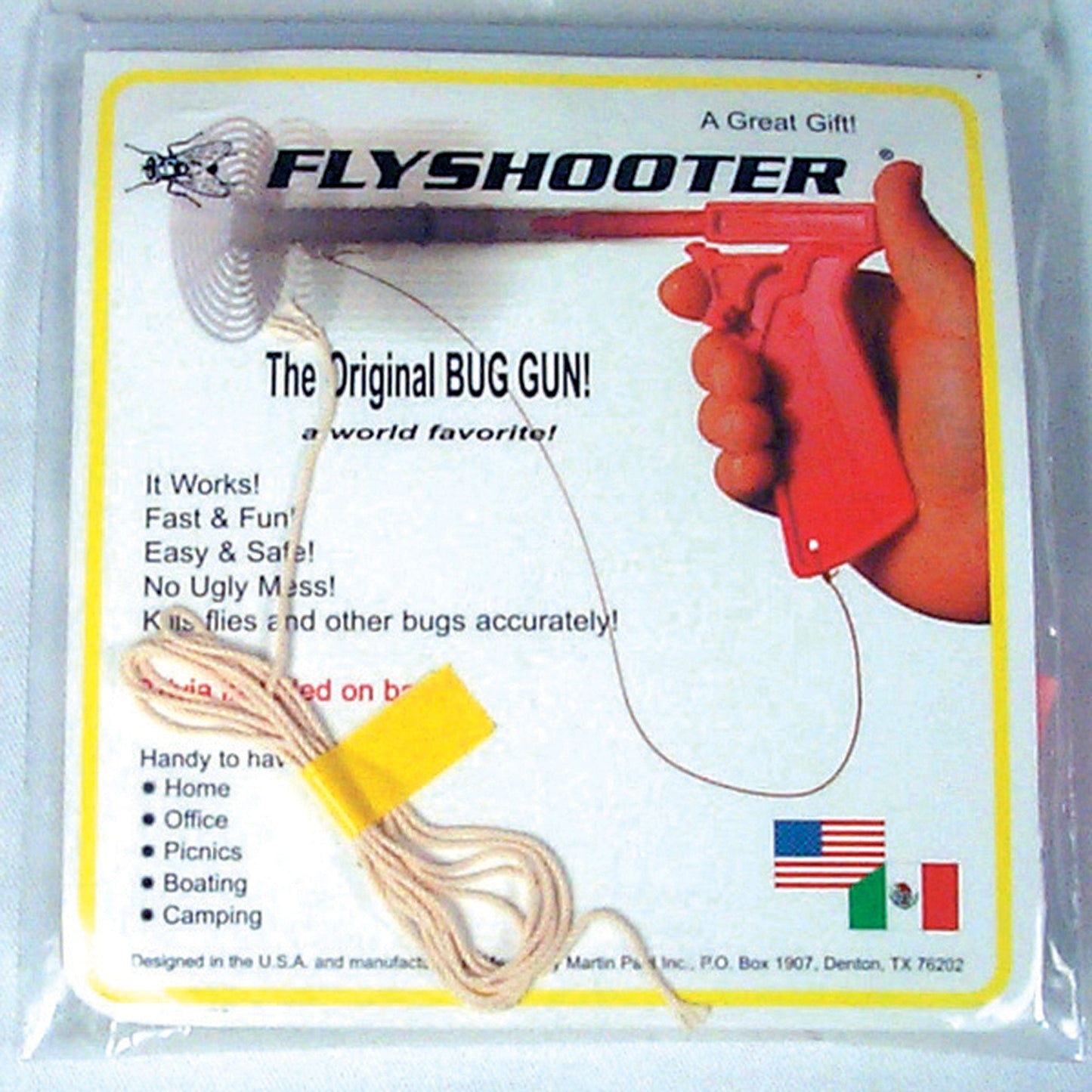 Flyshooter Martin Paul 100-75 Bug Gun – The Original Bug Gun (USA Made, Colors May Vary)