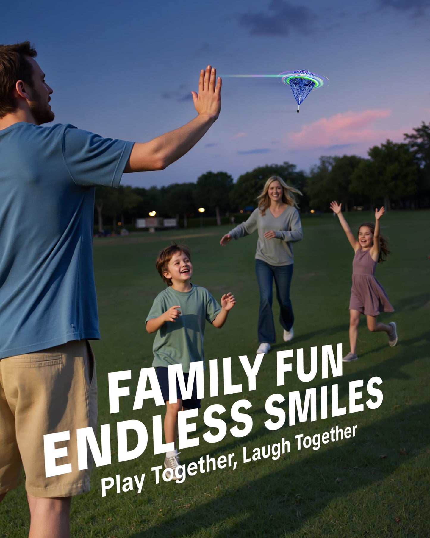 Flystars Flying Bouncing Toys | Next-Gen Cosmic Globe Flying Orb Ball with Motion-Control
