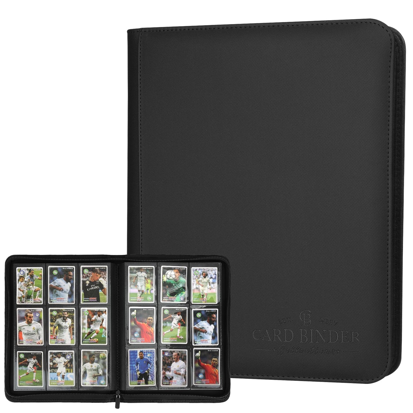 Foalgo 9-Pocket Trading Card Binder | Holds 540 Cards | PVC-Free EVA Leatherette