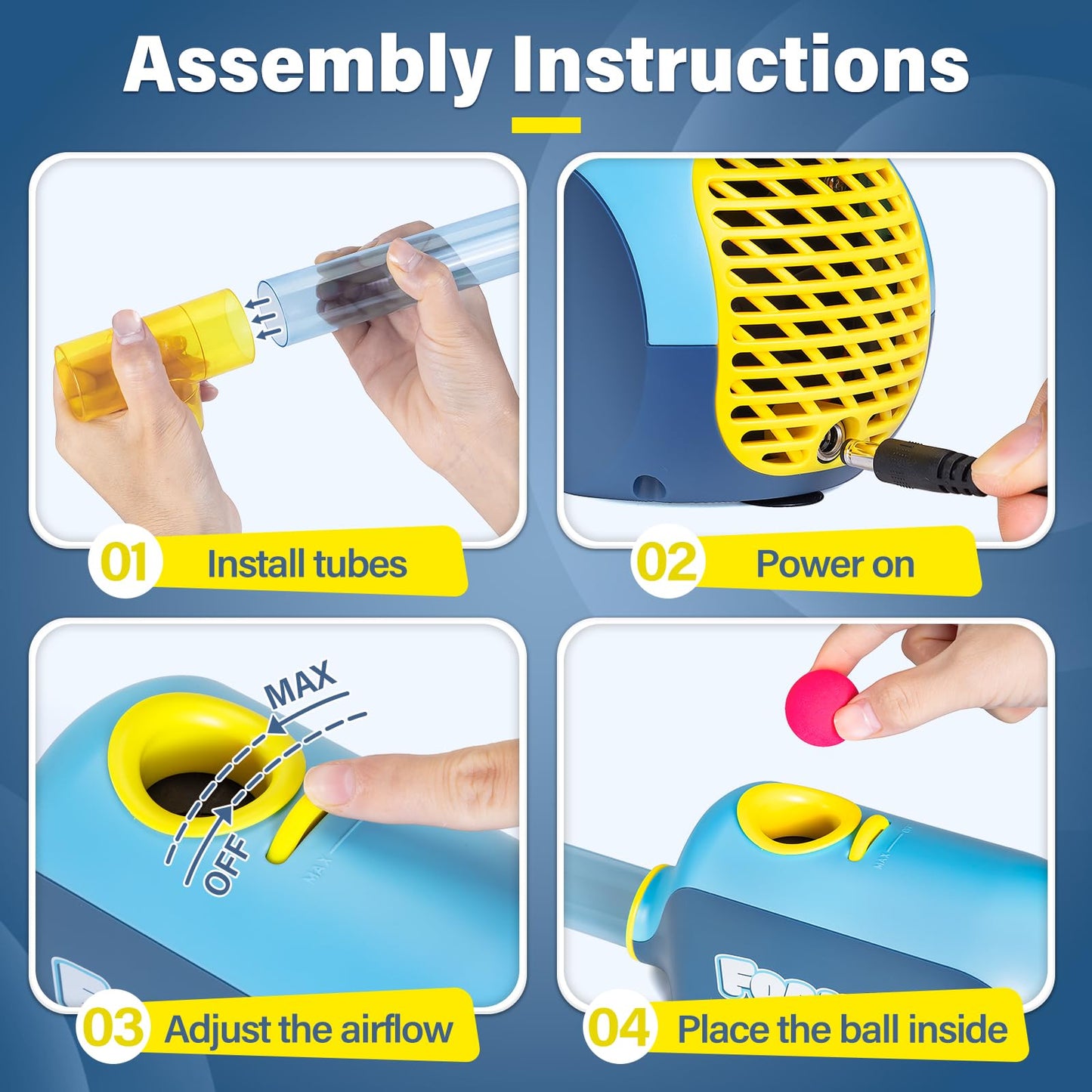 Foamore Airflow STEM Toy for Kids 3+ | Building & Tinkering Aerodynamics