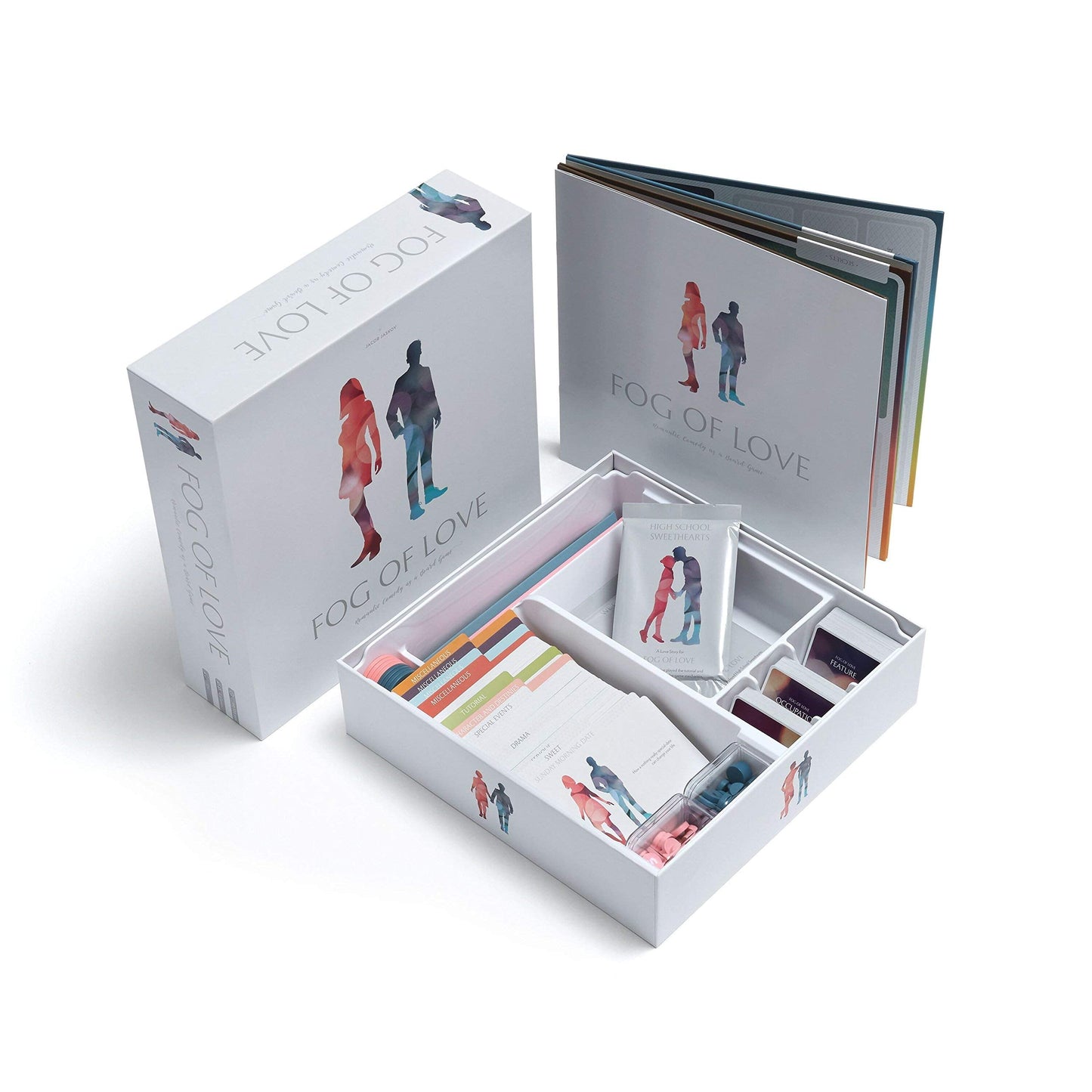 Fog of Love Board Game – Multicolor Male-Female Cover by Hush Hush Projects