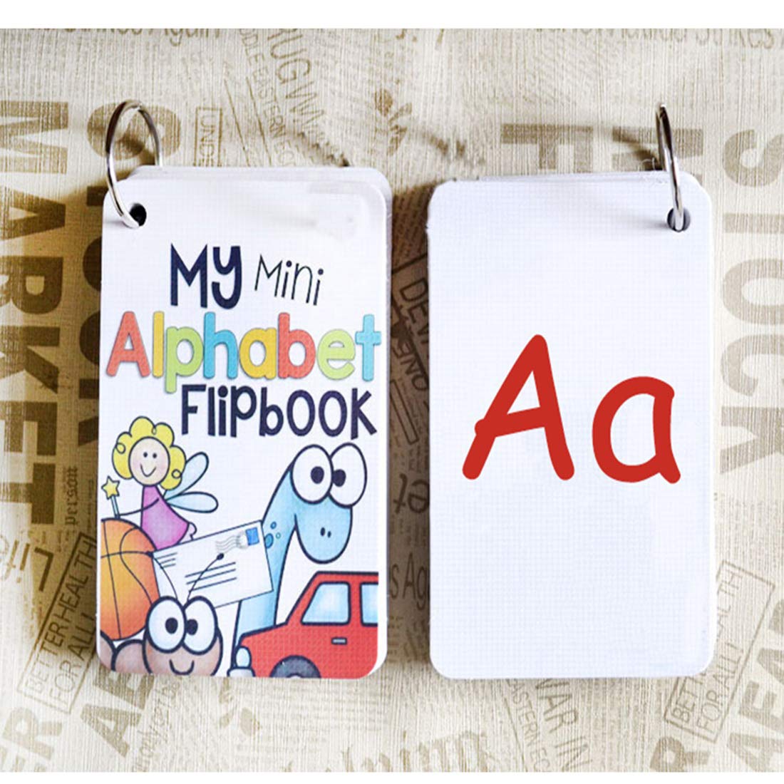 Fogeal ABC Flash Cards – 26-Piece Set for Preschoolers