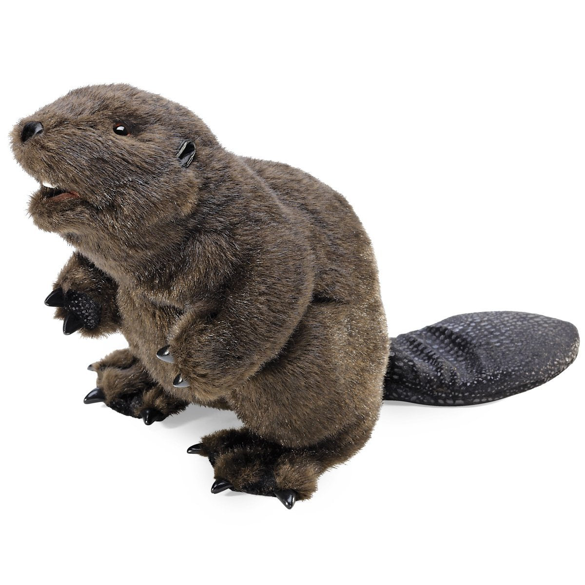 Folkmanis Beaver Hand Puppet – Expressive One-Hand Puppetry for Stage & Storytelling