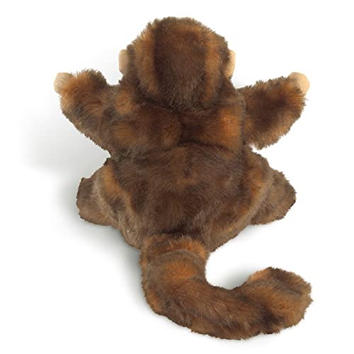 Folkmanis Monkey Hand Puppet - Expressive One-Hand Stage Puppet