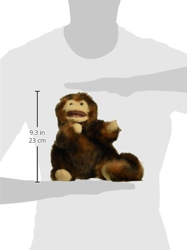 Folkmanis Monkey Hand Puppet - Expressive One-Hand Stage Puppet
