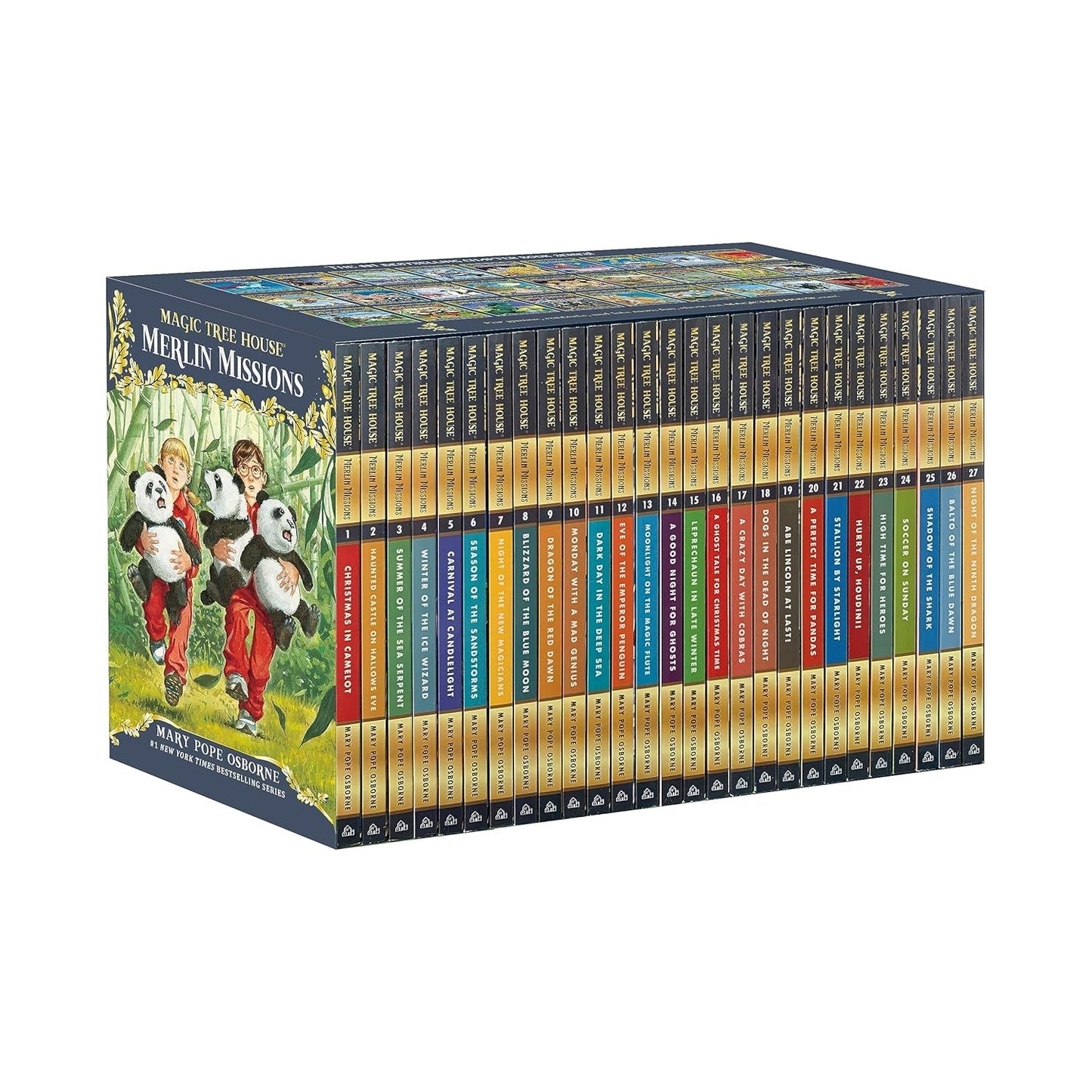 FOLREBAS Tree House Merlin Mission 1-27 Complete Collection Box Set Paperback