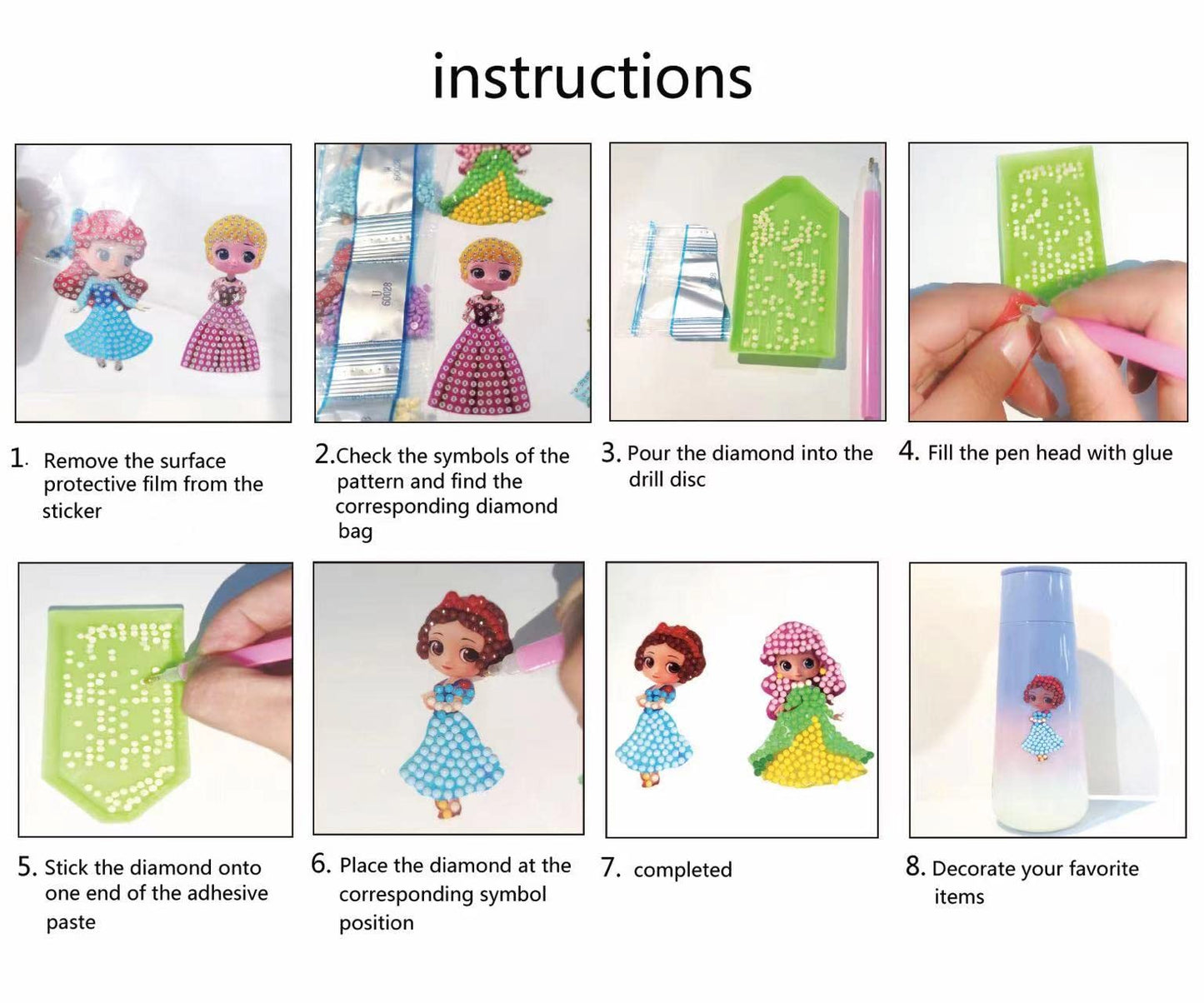 FONYANE Diamond Art Kits for Kids – Diamond Painting & Gem Stickers (Ages 4–12)