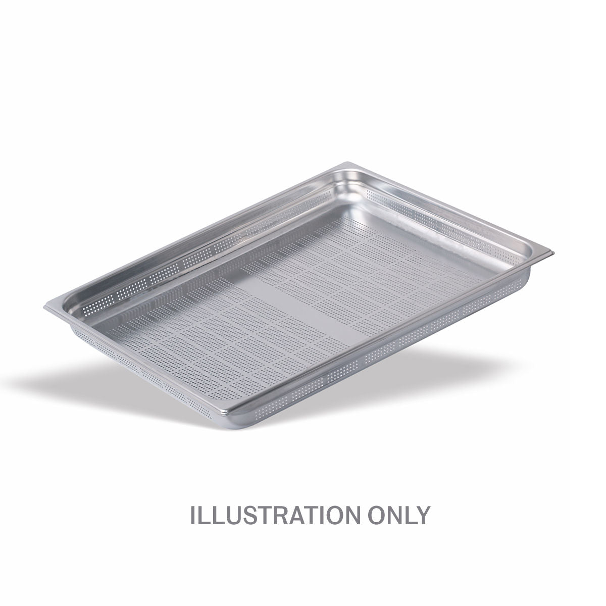 200mm Deep 2/1 Stainless Steel Perforated Gastronorm