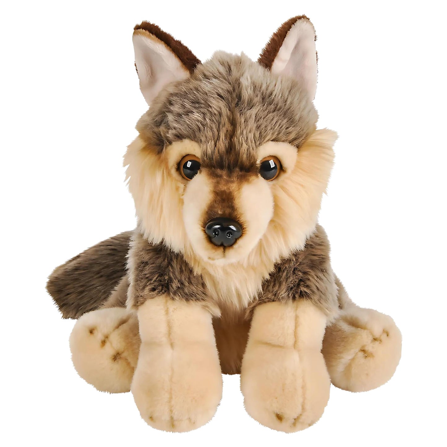 Forest & Twelfth 12in Stuffed Wolf Plush – Heirloom Collection, Premium Materials