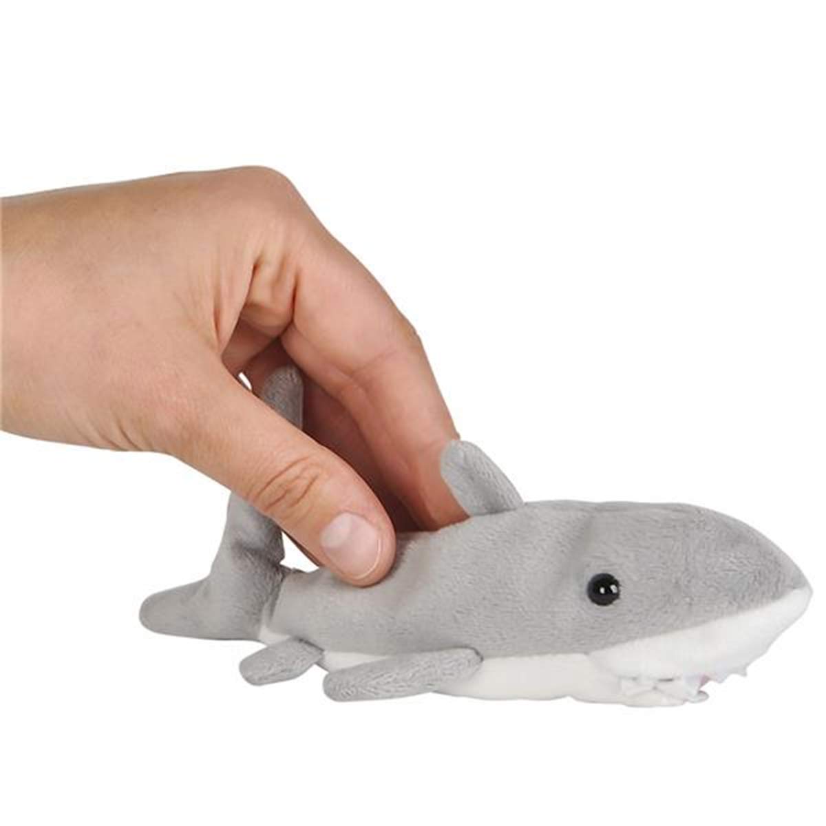 Forest & Twelfth Stuffed Shark Mini Plush – Pocket-Sized Ocean Buddy for Kids