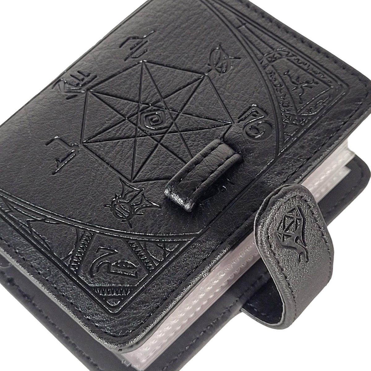 Forged Dice Co. Book of Incantations Spell Card Book – Tome Edition, Black