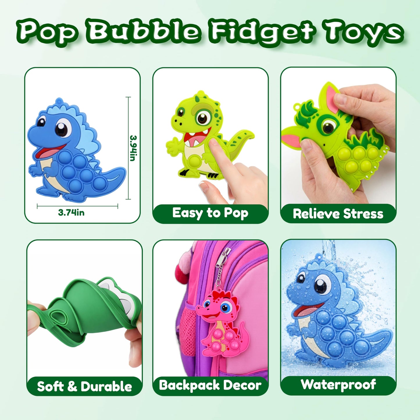 FORLINX 1000pcs Party Favors for Kids – Fidget Toys Bulk Pack & Classroom Rewards