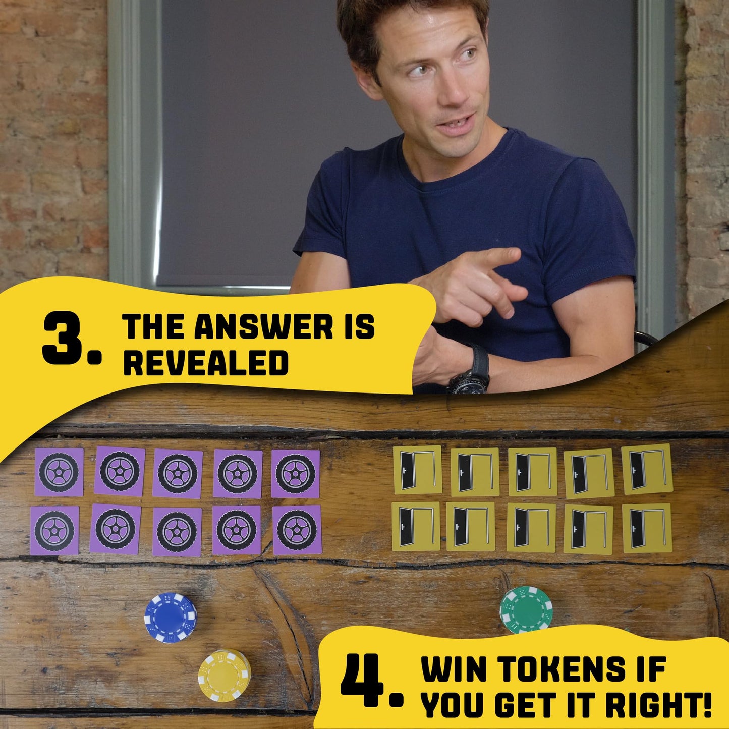 Wheels vs Doors Party Game by Format Games | Hilarious Social Debates for Family & Friends (Ages 8+) | 2-20 Players