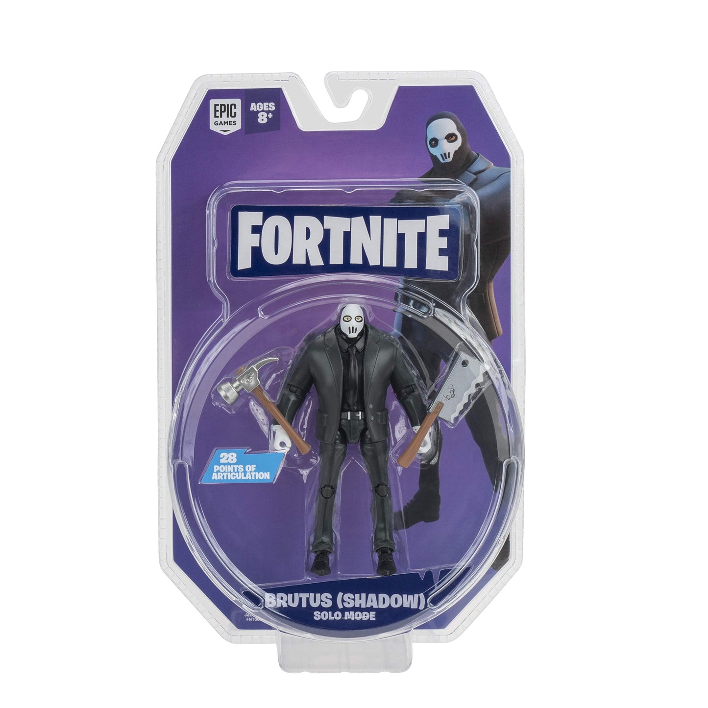 Fortnite FNT0638 Brutus (Shadow) 4-Inch Action Figure | Official Licensed Collectible