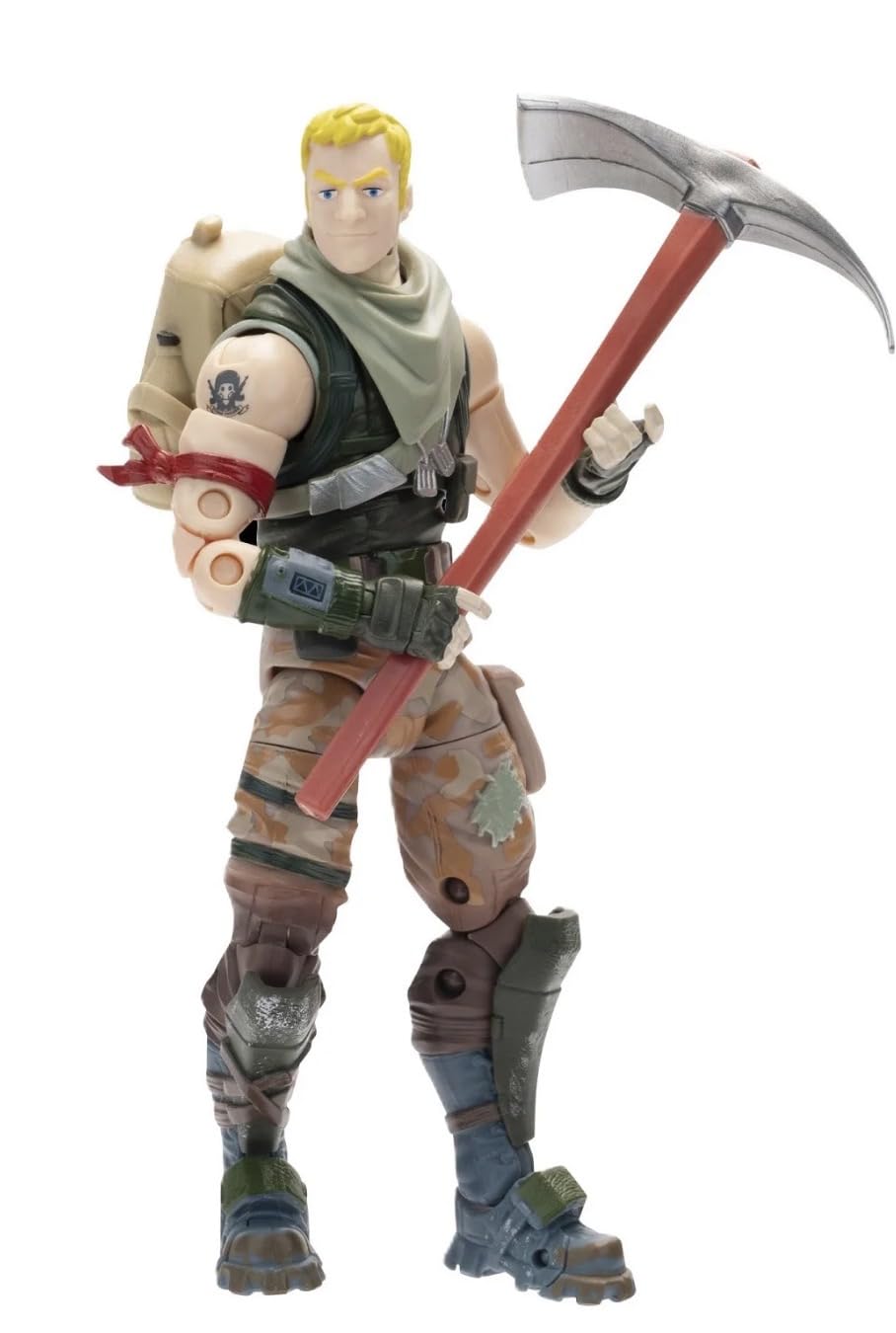 Fortnite 6-Inch Action Figure 5-Pack with Virtual Items and Deep Frost Wrap – Leviathan, DJ Yonder, Jonesy, Rabbit Raider, Beef Boss