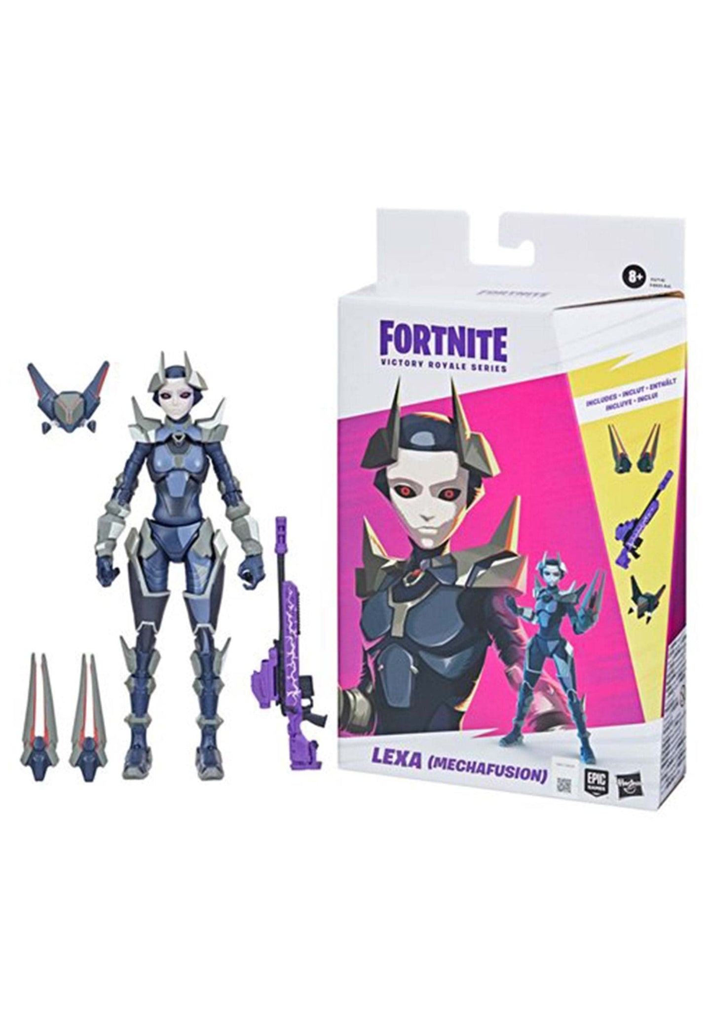 Fortnite Lexa (Mechafusion) 6-Inch Victory Royale Series Action Figure with Accessories