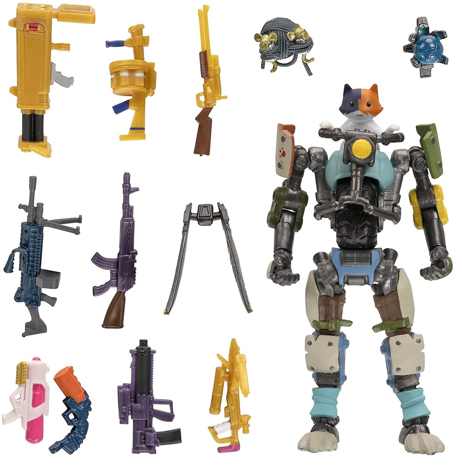 Fortnite Supply Llama Kit Figure – 12.5-Inch X-Ray Llama with 9 Weapons & 4 Back Bling