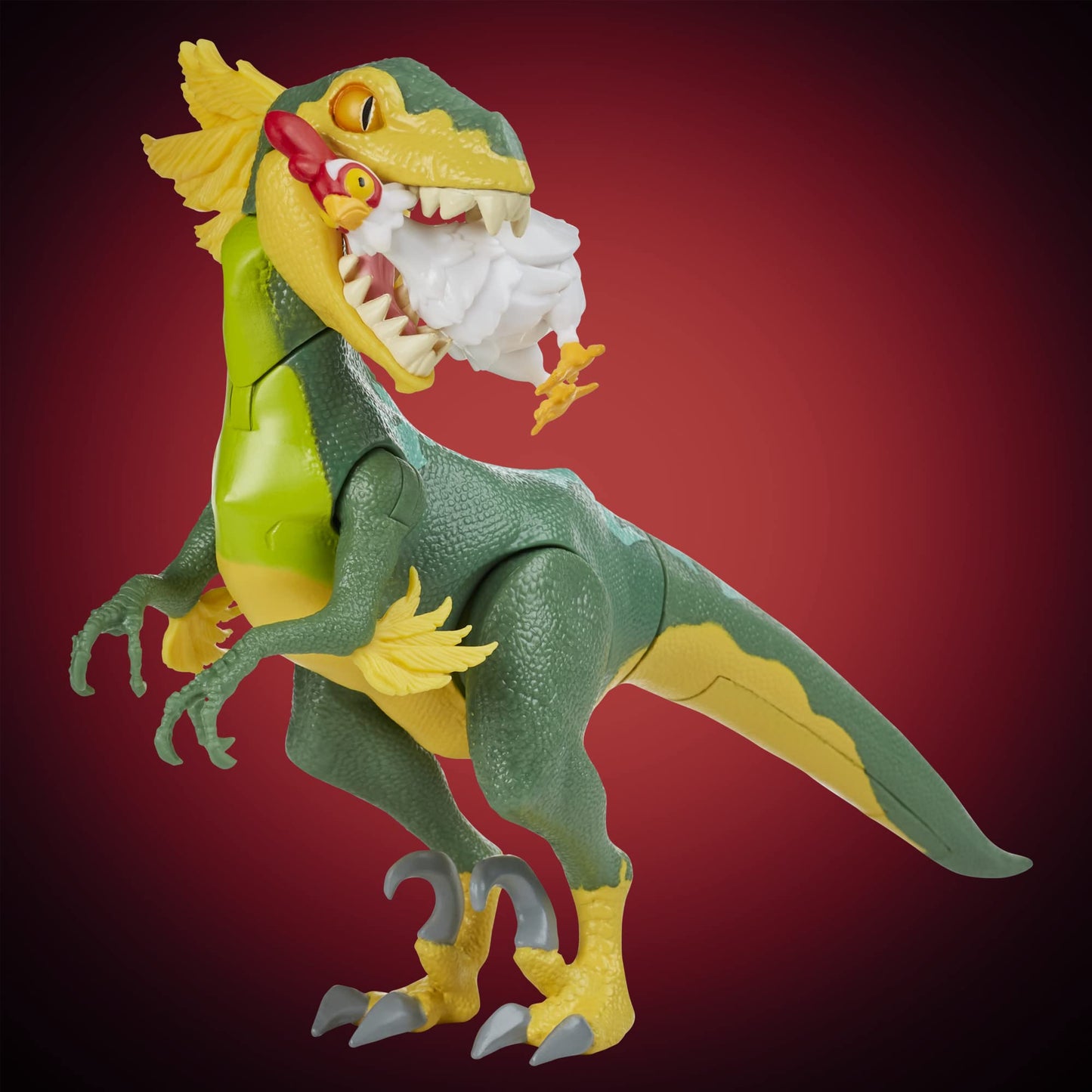 Fortnite Victory Royale Series Raptor Figure (Yellow) – 6-Inch Collectible with Accessories