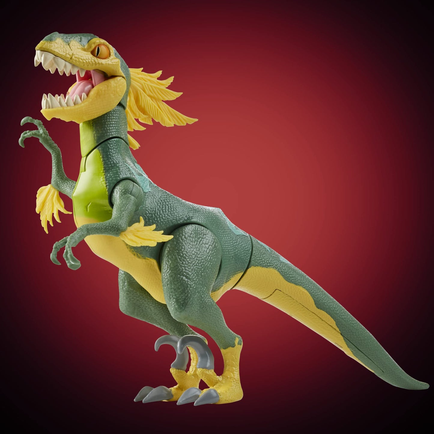 Fortnite Victory Royale Series Raptor Figure (Yellow) – 6-Inch Collectible with Accessories