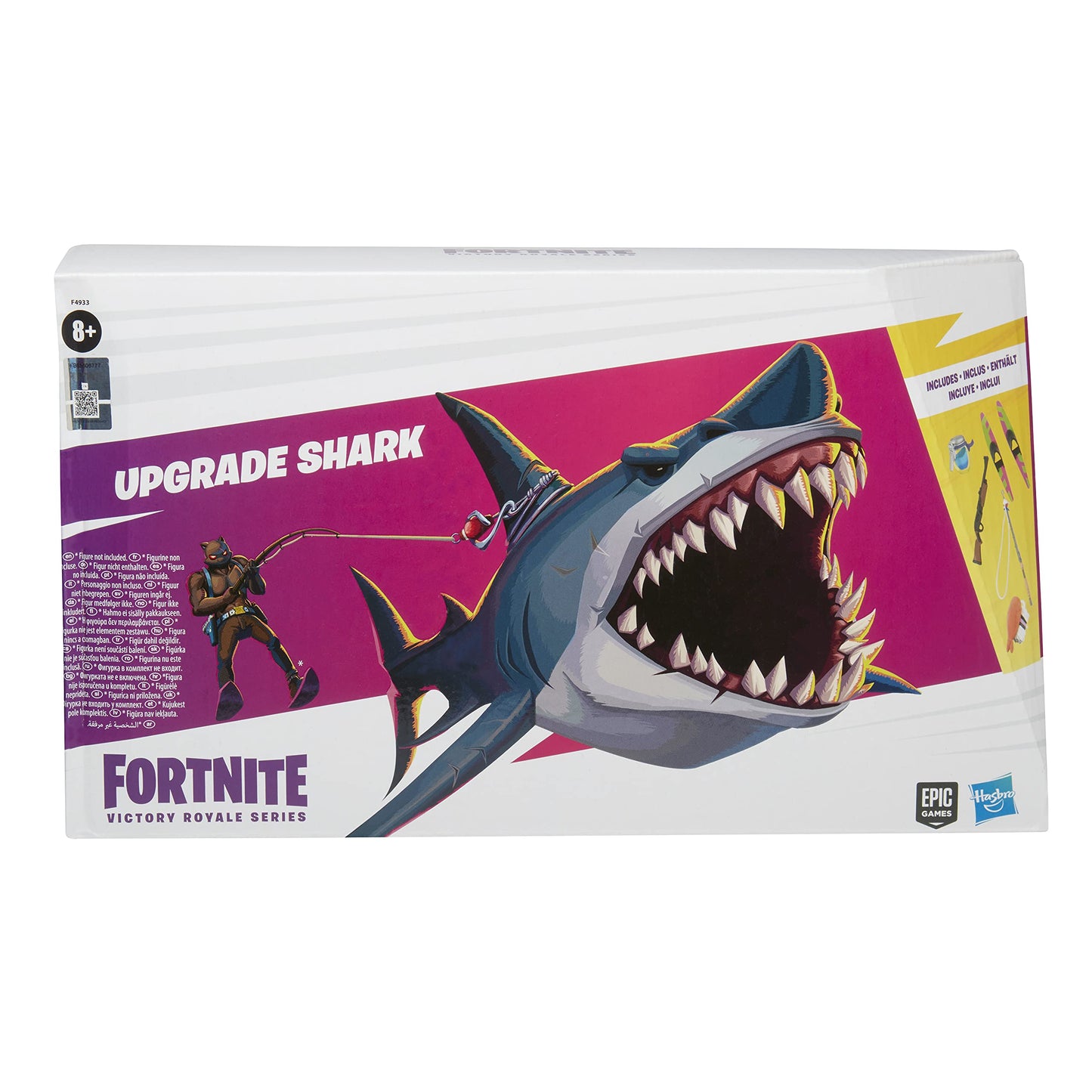Fortnite Victory Royale Upgrade Shark Figure – 6-Inch with Accessories | Ages 8+