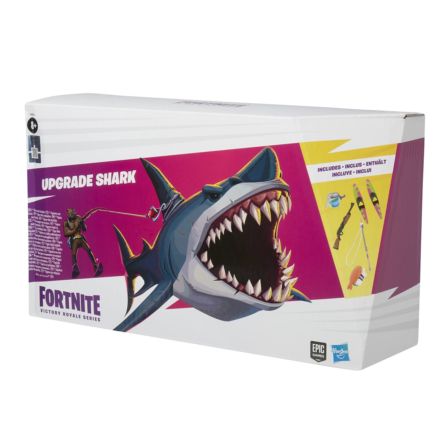 Fortnite Victory Royale Upgrade Shark Figure – 6-Inch with Accessories | Ages 8+