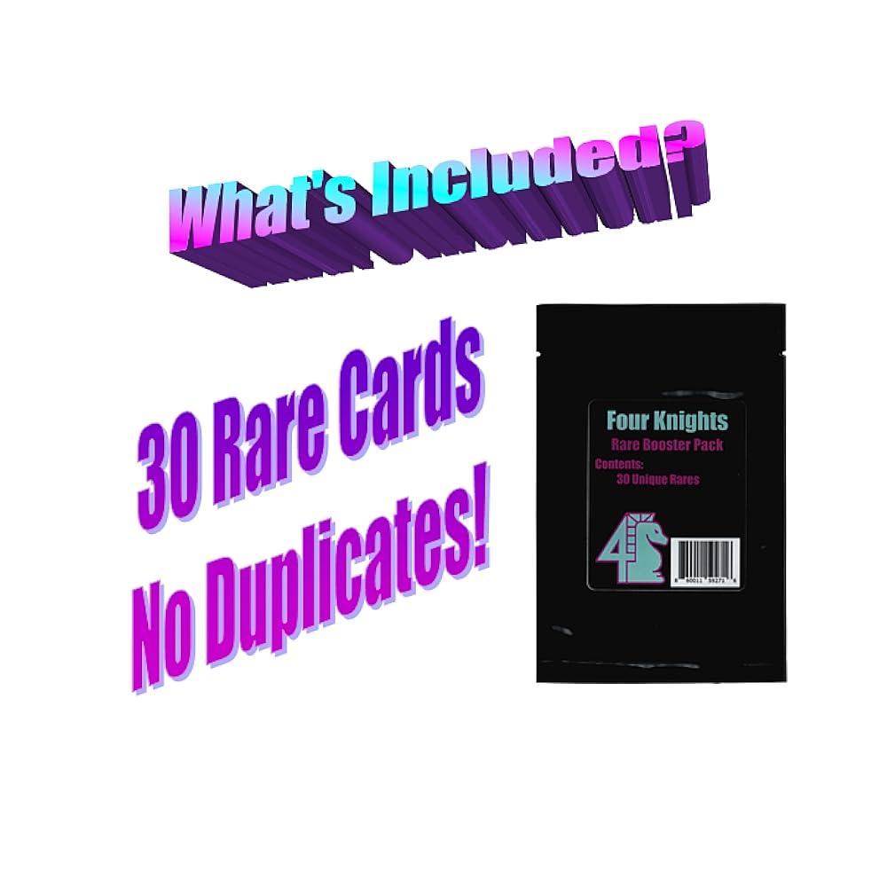 Four Knights MTG Rare Booster Pack: 30 Unique Cards for Magic