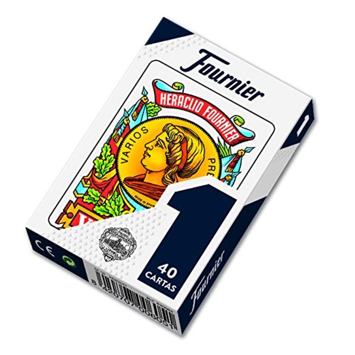Heraclio Fournier F20984 No. 1 Spanish Playing Cards – Traditional Spanish Deck by Fournier