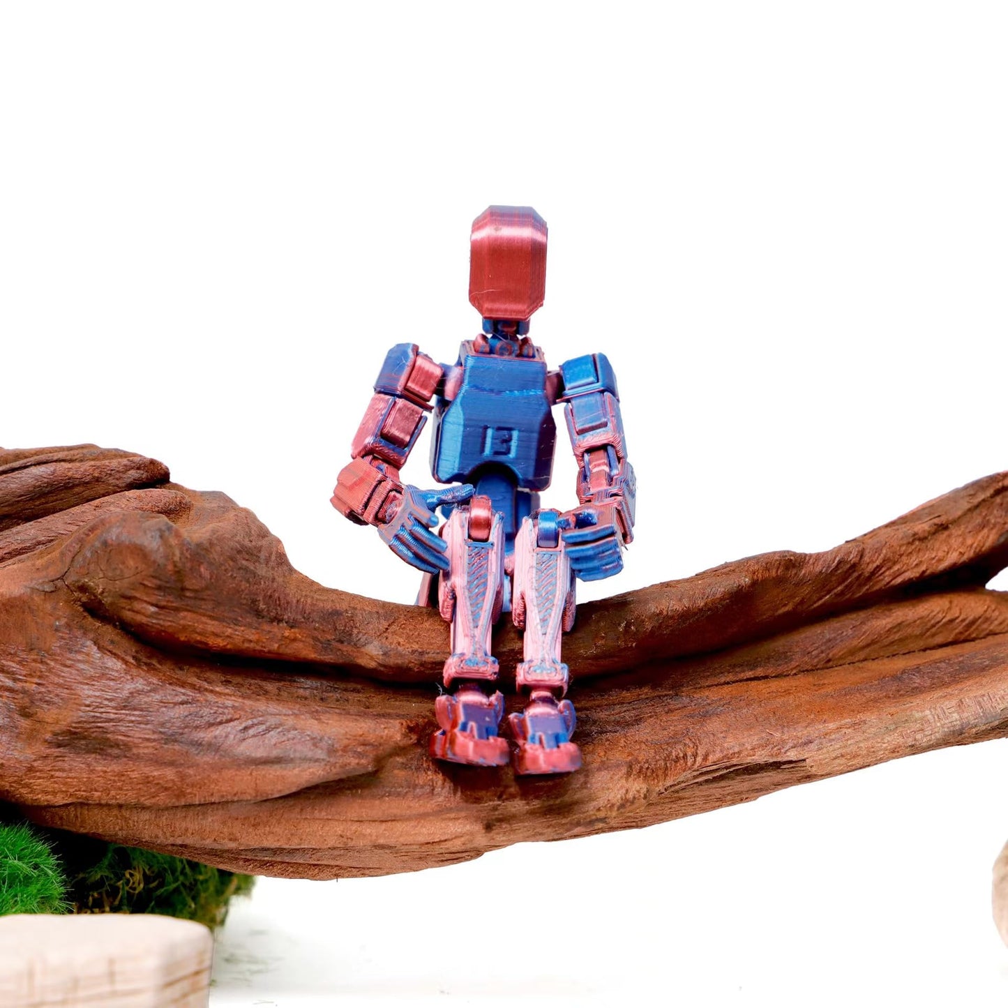 FoxVilla Titan13 3D Printed Action Figure – Pre-Assembled & Fully Articulated