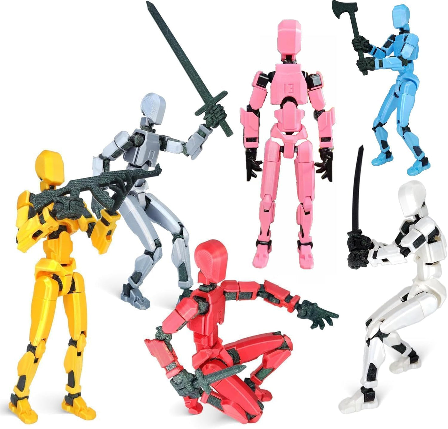 FoxVilla Titan13 Assembly Completed T13 Action Figure | 3D Printed, Pre-Assembled