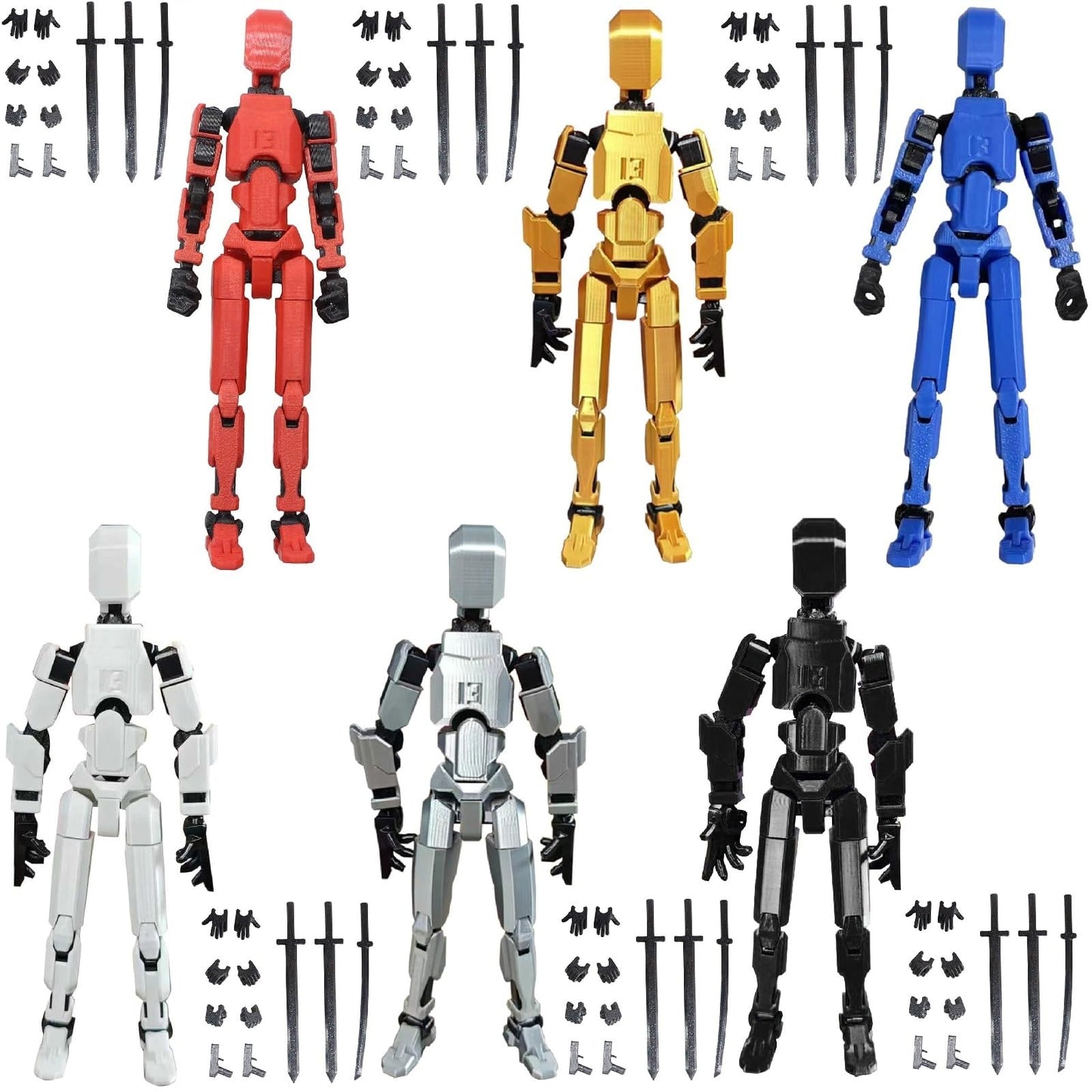 FoxVilla Titan13 Assembly Completed T13 Action Figure | 3D Printed, Pre-Assembled